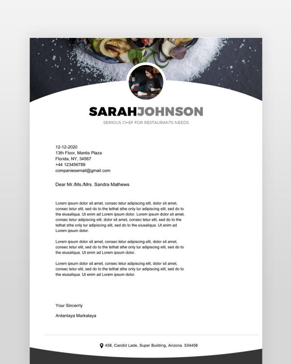 Cheff-Resume-Template_cl - resumedesigns.in