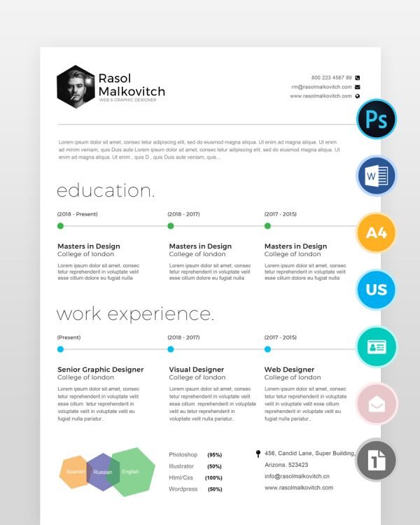 Clean-Web-Designer-Resume2 - resumedesigns.in