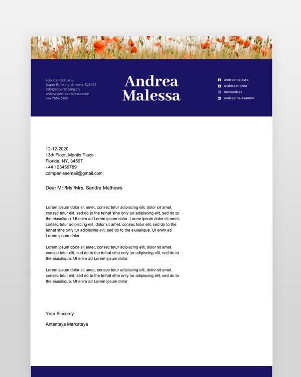 Colorful-Floral-Resume-Template_cl - resumedesigns.in