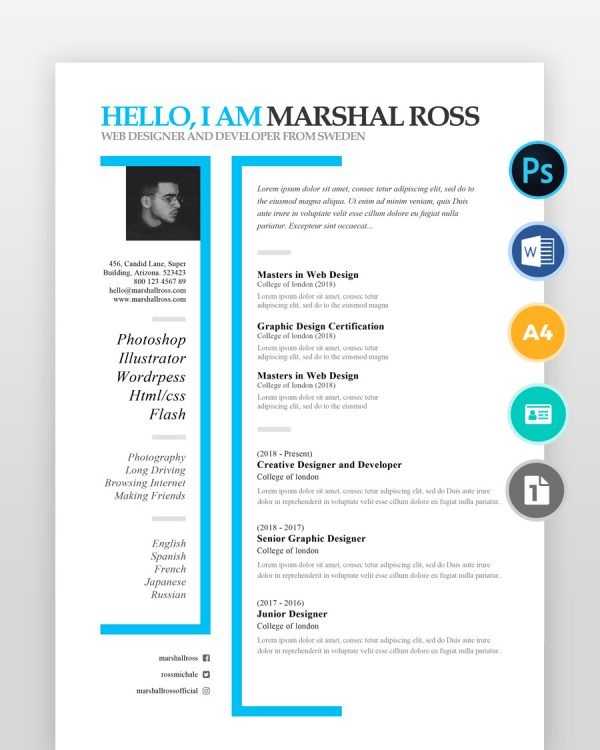 Creative-One-Page-Designer-Resume2 - resumedesigns.in