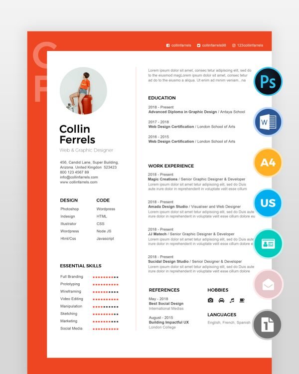 Experienced-Designer-Resume-Template_2 - resumedesigns.in