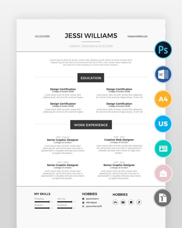 Experienced-Web-Designer-Resume-2 - resumedesigns.in