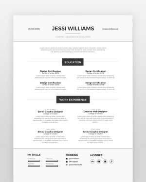 Experienced Web Designer Resume - resumedesigns.in