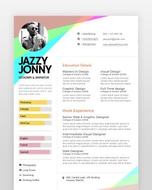 Fashion Designer Resume Templat - resumedesigns.in