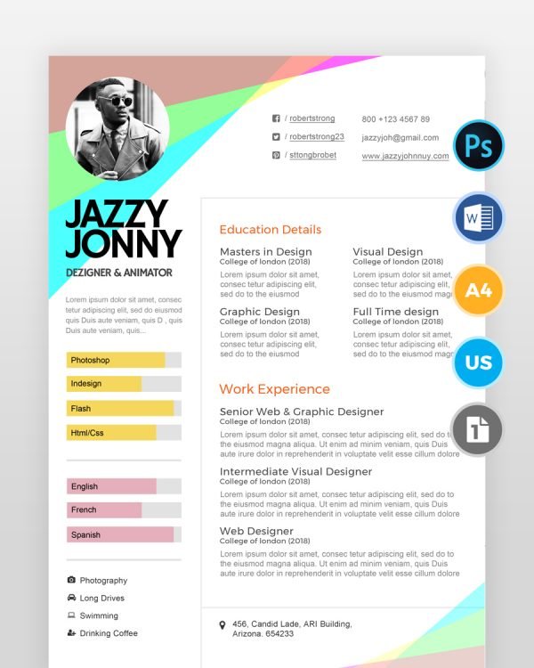 Fashion-Designer-Resume-Template2 - resumedesigns.in