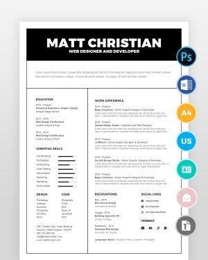 Generic-Resume-Template2 - resumedesigns.in