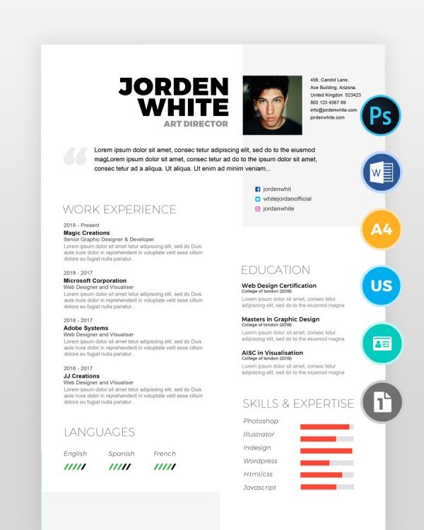 Modern-and-Simple-Designer-Resume2 - resumedesigns.in