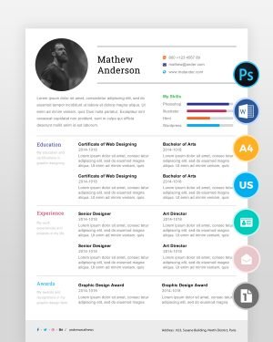 Simple-One-Page-Resume-Template2 - resumedesigns.in