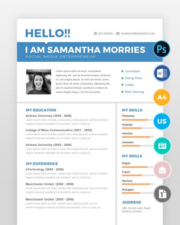 Simple-and-Clean-Professional-Resume2 - resumedesigns.in