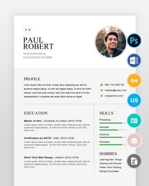 Simple-Clean-Designer-Resume2 - resumedesigns.in