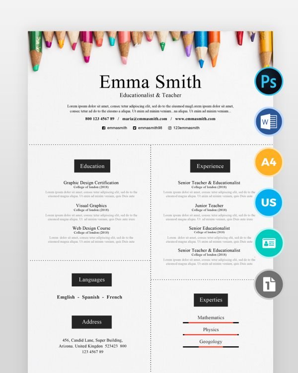 Teacher-Resume-Template_2 - resumedesigns.in