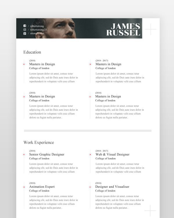 Two-Page-Creative-Designer-Resume-Template2 - resumedesigns.in