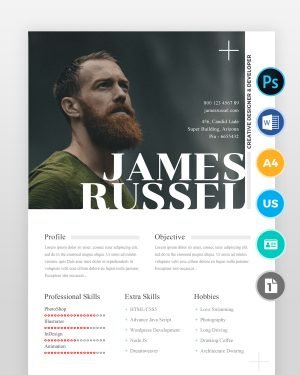 Two-Page-Creative-Designer-Resume-Template - resumedesigns.in