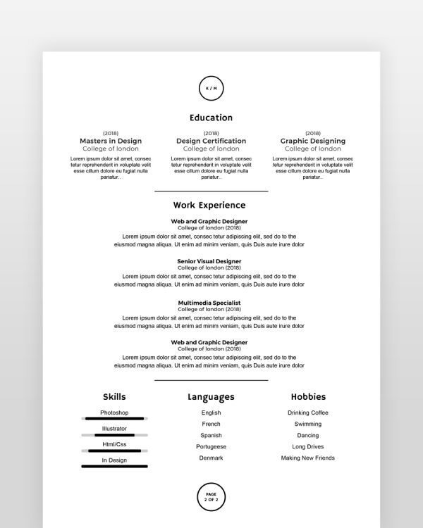 Two-Page-Designer-Resume2 - resumedesigns.in