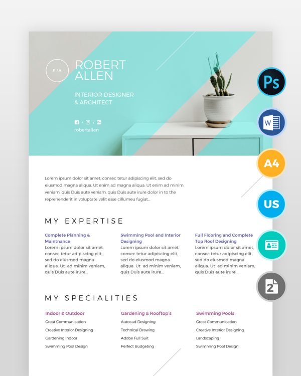 Two-Page-Designer-Resume_2 - resumedesigns.in