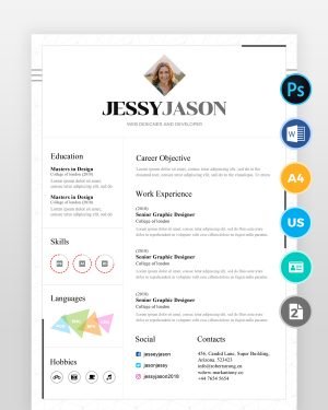 White-Minimal-Designer-Resume-Template2 - resumedesigns.in